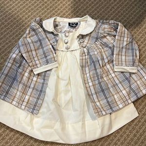 The Trendy Toddler Dress and Walk Coat Set NWT